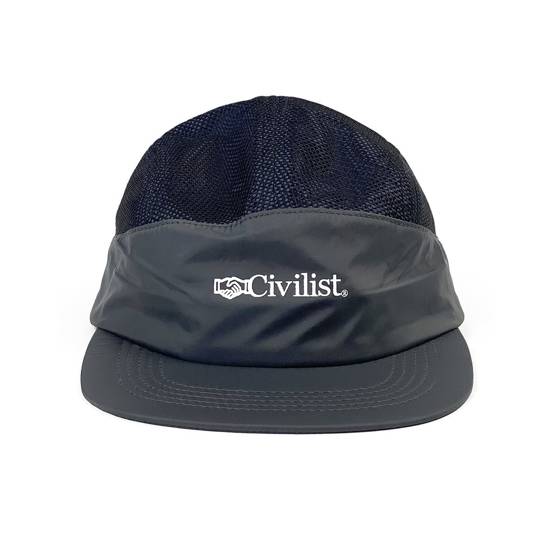 czapka CIVILIST Running Cap – Charcoal/Petrol