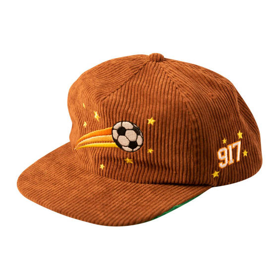 czapka Call Me 917 - Futbol Fusion Brown Snapback (Brown/Green)