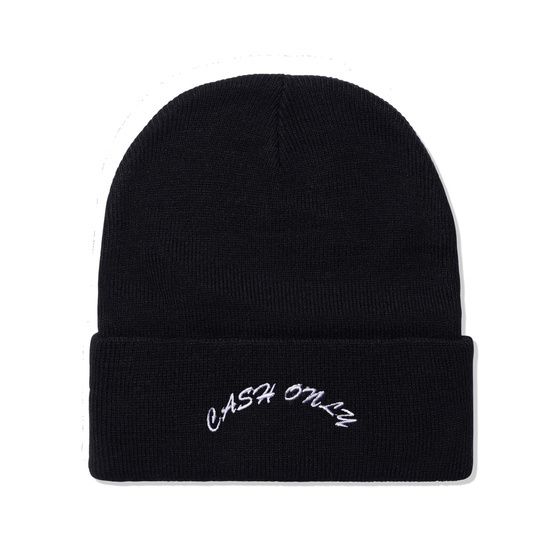 czapka Cash Only Logo Beanie (Black)