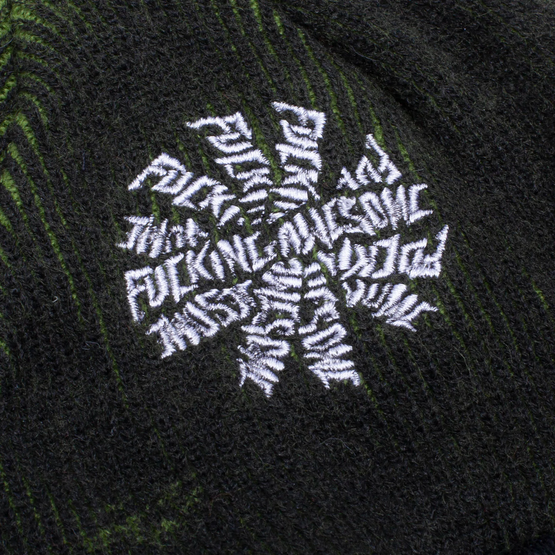 czapka Fucking Awesome - Spiral Balaclava (Green)