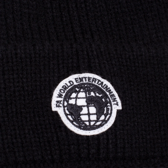 czapka Fucking Awesome World Cuff Beanie (Black)