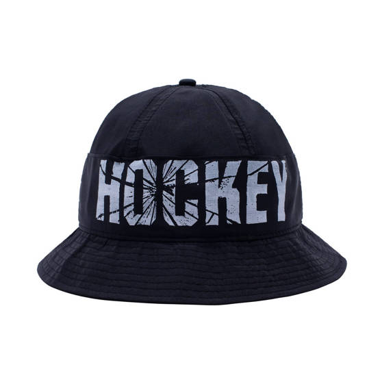 czapka Hockey - Crinkle Bell Bucket - Black