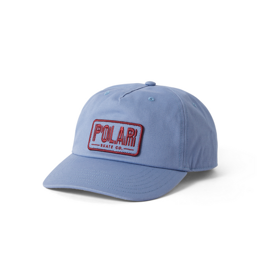 czapka Polar Earthquake patch cap oxford blue