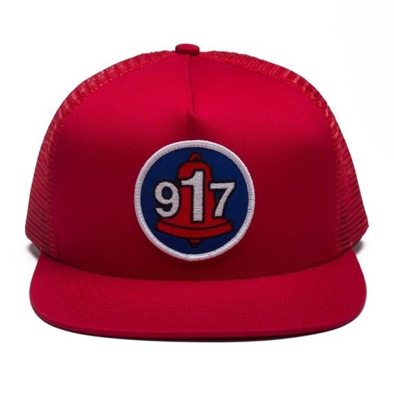 czapka call me 917 club hat red