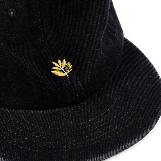 czapka magenta Plant 6p - Black Denim