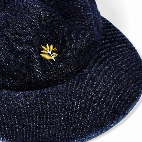 czapka magenta Plant 6p - Blue Denim