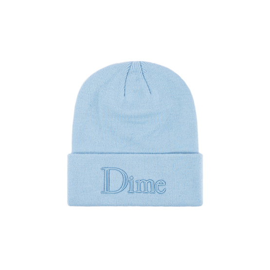 czapka zimowa dime 3D logo Beanie Light Blue