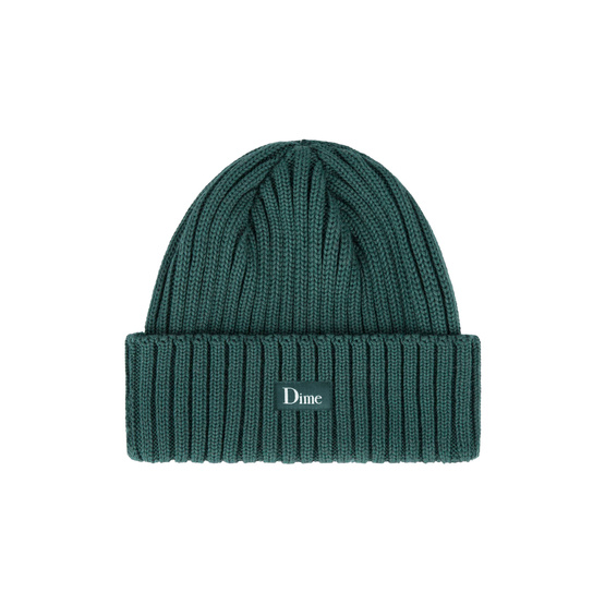czapka zimowa dime Classic Rib Beanie Dark Green