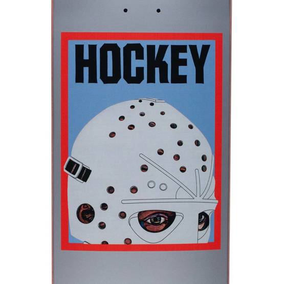 deska Hockey Half Mask Silver
