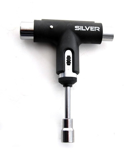 klucz silver tool black
