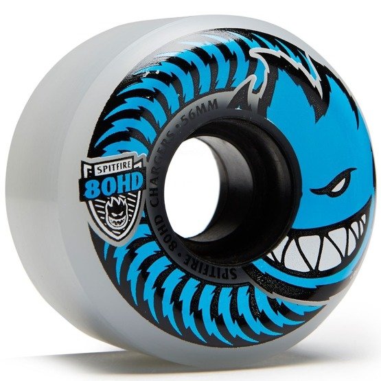 koła Spitfire 80HD Chargers Conicals Clear Blue 56mm