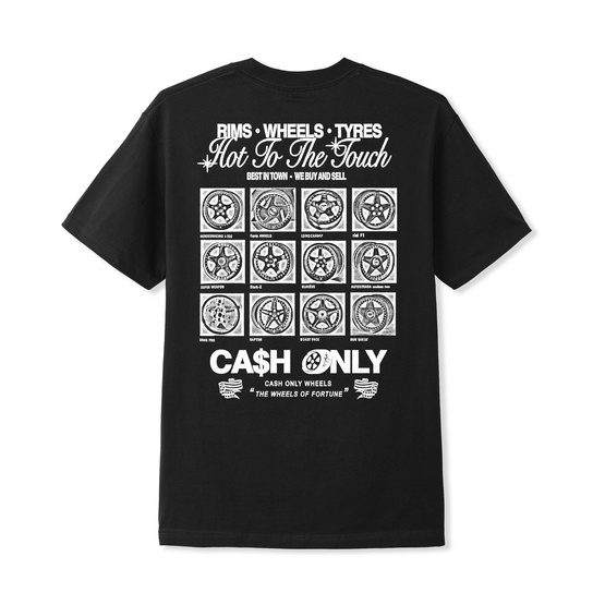 koszulka Cash Only Wheels Tee (Black)