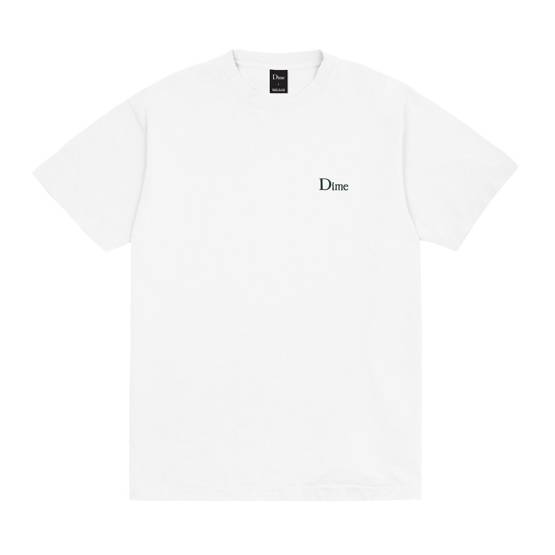 koszulka DIME CLASSIC EMBROIDERED T-SHIRT WHITE
