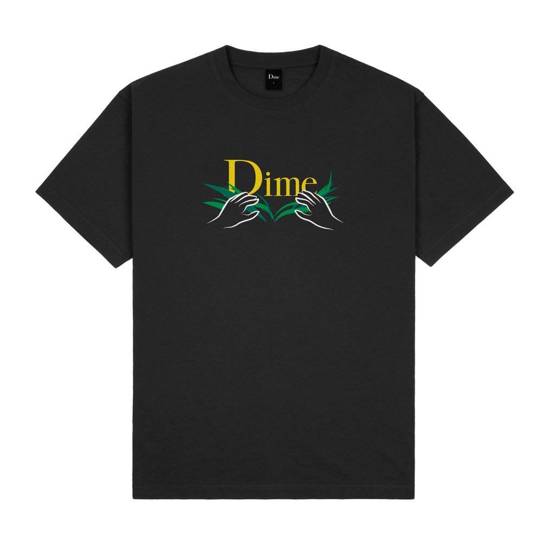 koszulka DIME CLASSIC GRASS T-SHIRT - Black