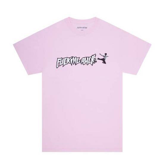 koszulka Fucking Awesome -  Karate Tee Light Pink