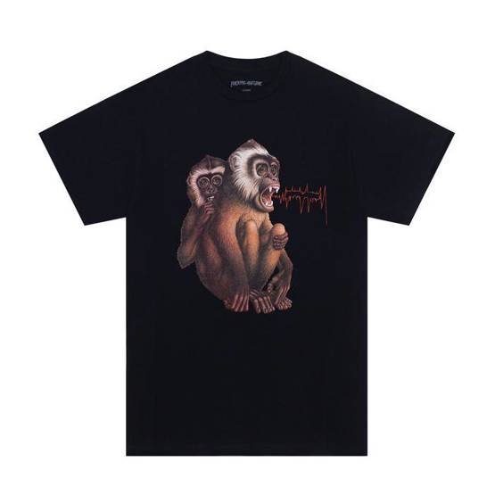 koszulka Fucking Awesome - Monkey Radar Tee  Black