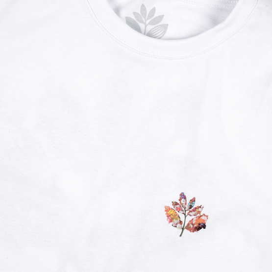 koszulka Magenta Flower Plant Tee - White