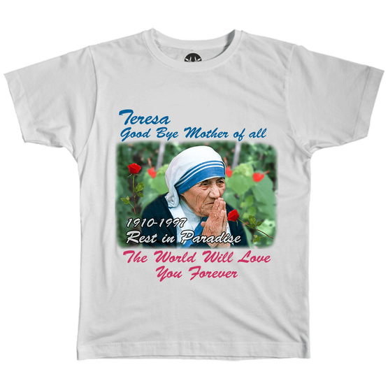 koszulka Paradise - Mother Teresa RIP S/S T-Shirt (White)