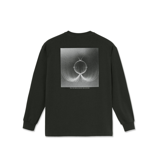 koszulka Polar Magnetic Field LS Tee (Dirty Black)
