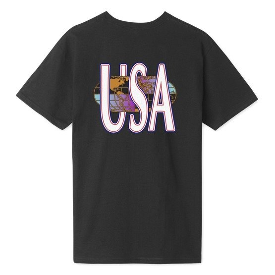 koszulka huf QUAKE USA T-SHIRT black