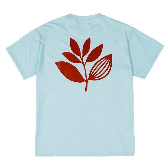 koszulka magenta classic plant tee blue