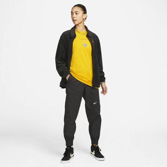 kurtka Nike Sb Essential Jacket Black/black/university Gold