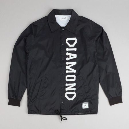 kurtka diamond dugout coach's jacket black
