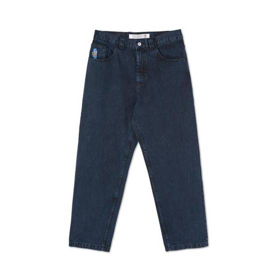 spodnie polar '93 denim blue/black