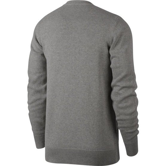 sweter nike sb everett top dk grey heather/dark steel grey