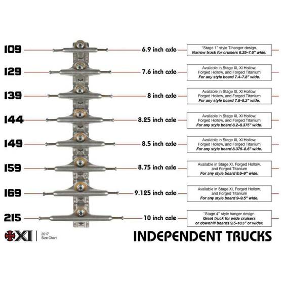 trucki Independent POLISHED MID TRUCKS 159