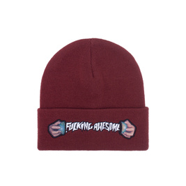 Fucking Awesome - World Cup Cuff Beanie Maroon