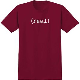 Koszulka Real Lower T-Shirt - Cardinal Red
