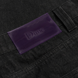 Spodnie Dime Classic Baggy Denim Pants Black Washed