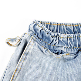 Spodnie magenta Loose Pants - Washed Denim