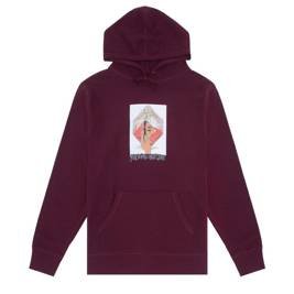 bluza Fucking Awesome - Dill Mirror Painting Hoodie Maroon