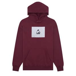 bluza Fucking Awesome - Face Embrace  Hoodie Maroon