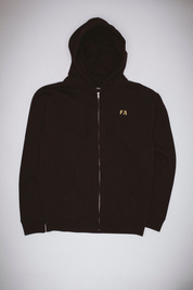 bluza Fucking Awesome Lesser God Embroidered Zip Up Hoodie (Black)