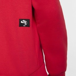 bluza Nike SB Hoodie Iso Oski University Red/sail