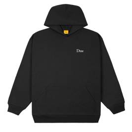 bluza dime classic small logo hoodie black