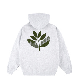 bluza magenta sf plant hoodie ash