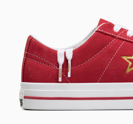buty Converse One Star Pro OX (Versity Red/ White/ Gold)