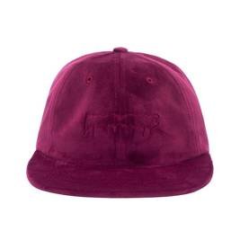 czapka Fucking Awesome Outline Drip Unstructured Velvet Strapback Hat Maroo