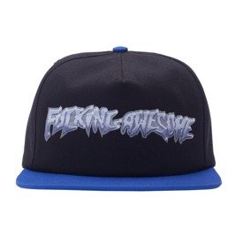 czapka fucking awesome chrome 5-panel cap black/royal