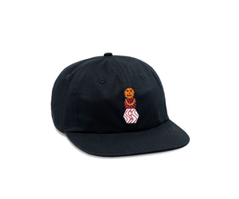 czapka quartersnacks Snackman cap — black