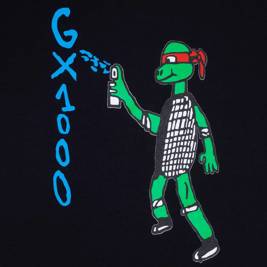 koszulka GX1000 - Spray Paint Black Tee (Black)