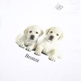 koszulka bronze56 PUPPIES TEE WHITE