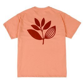 koszulka magenta classic plant tee salmon